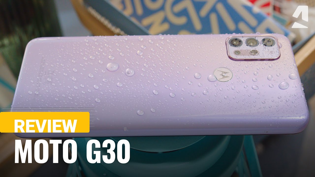 Watch Motorola Moto G30 review on Amazon Live